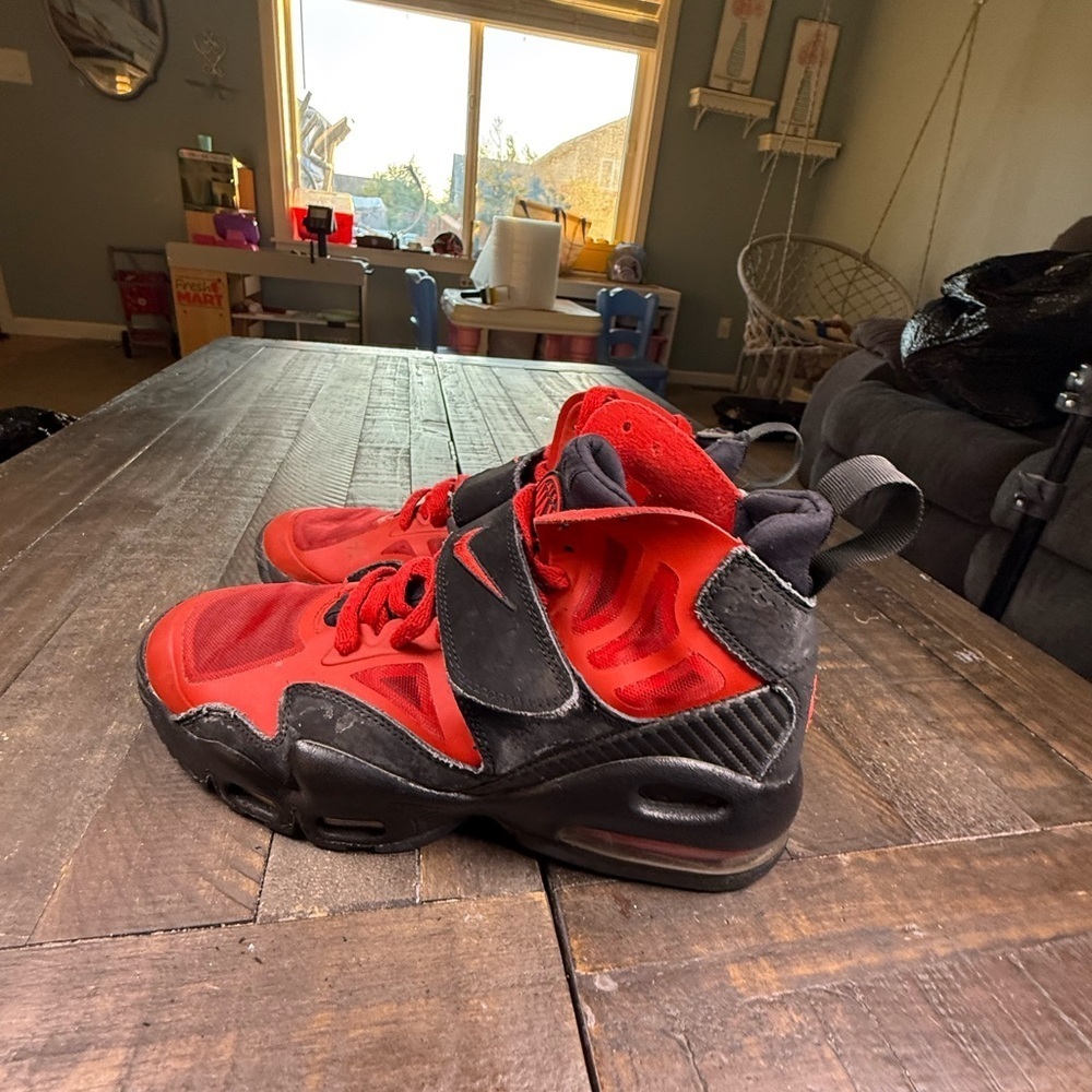 Nike Air Max Express 2 Men's Sneaker Shoes Red & Black Size 8 men basketball - Picture 10 of 16